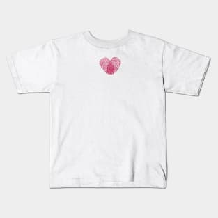 Finger print heart Kids T-Shirt